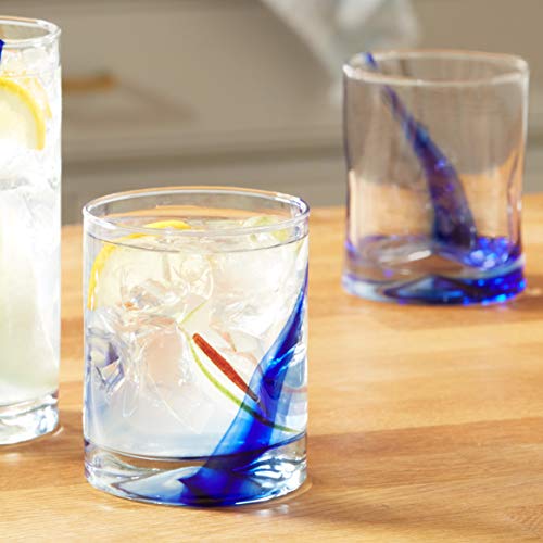 Verres Libbey Impressions Ruban Bleu de table pour eau jus et sodas