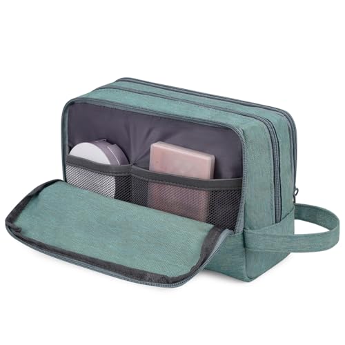 Image of WANDF Travel Toiletry Bag for Men, Small Dopp Kit for Toiletries