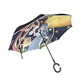 3. Überlegene Winddicht: Doppellagiger Ständer, 8 verstärkte Fiberglasrippen, schützt Sie vor starkem Wind, starkem Regenguss. Selbst wenn es im Wind verfangen und auf links gedreht ist, drücken Sie es einfach zurück, bis es fixiert ist.