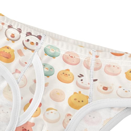KLL Farm Animals Pattern Toddler Boy Pure Cotton Athletic Underwear Breathable Undies4