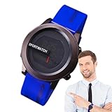 ☛ Éléments technologiques avancés : incorporant des éléments technologiques avancés, cette montre de sport pour homme répond parfaitement à votre quête de fonctionnalité et de technologie. C'est un incontournable qui est plein de sens de la technologie, offrant à la fois précision et fonctionnalités intelligentes pour votre commodité.