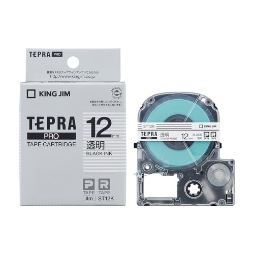 テプラ　テープカートリッジ　KING JIM TT12K 61u0IG-Os+L._UF894,1000_QL80_.jpg