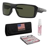 Oakley DOUBLE EDGE OO9380 Rectangle Sunglasses With Official Eyewear Kit