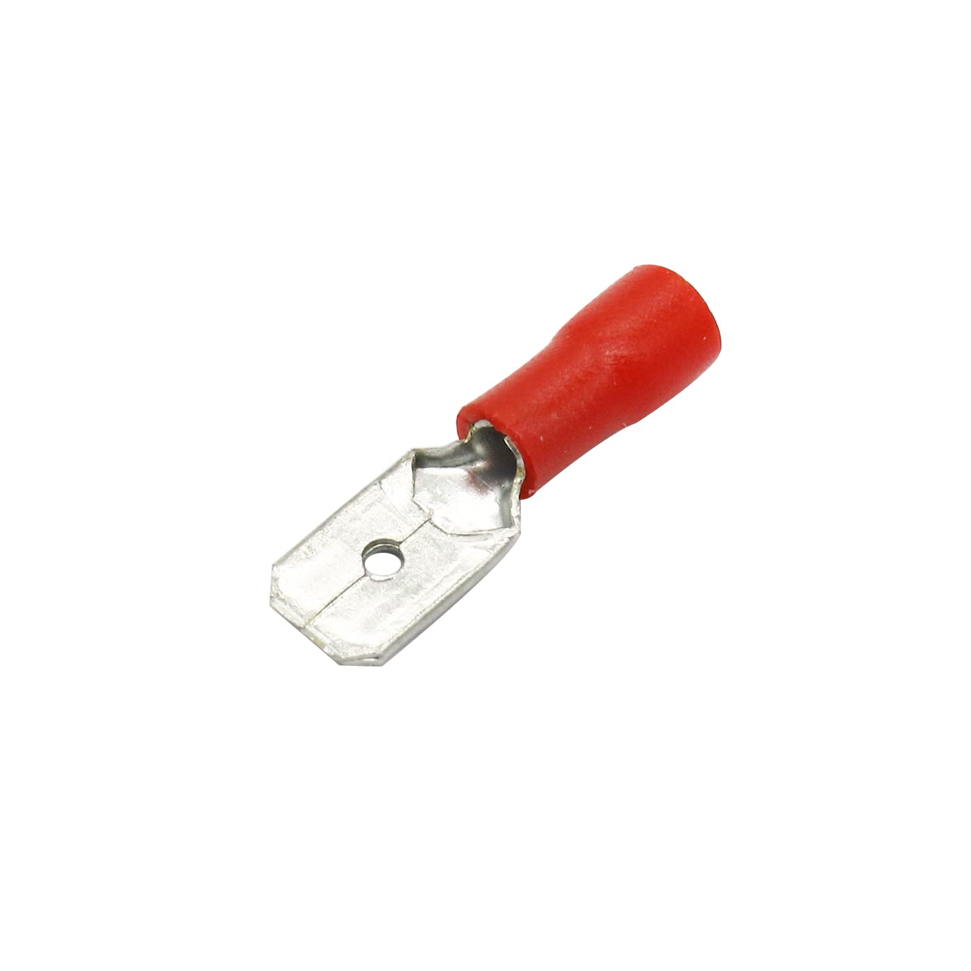Electronic Spices MDD1-250 10a Red Color 22-16 Awg Wire Gauge Hard Plastic Insulated Male Blade Crimp Connector Pack of 20pcs-image-41