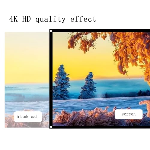Pantalla Manual Proyector Outdoor 200 Pulgadas 16:9 miniatura 4