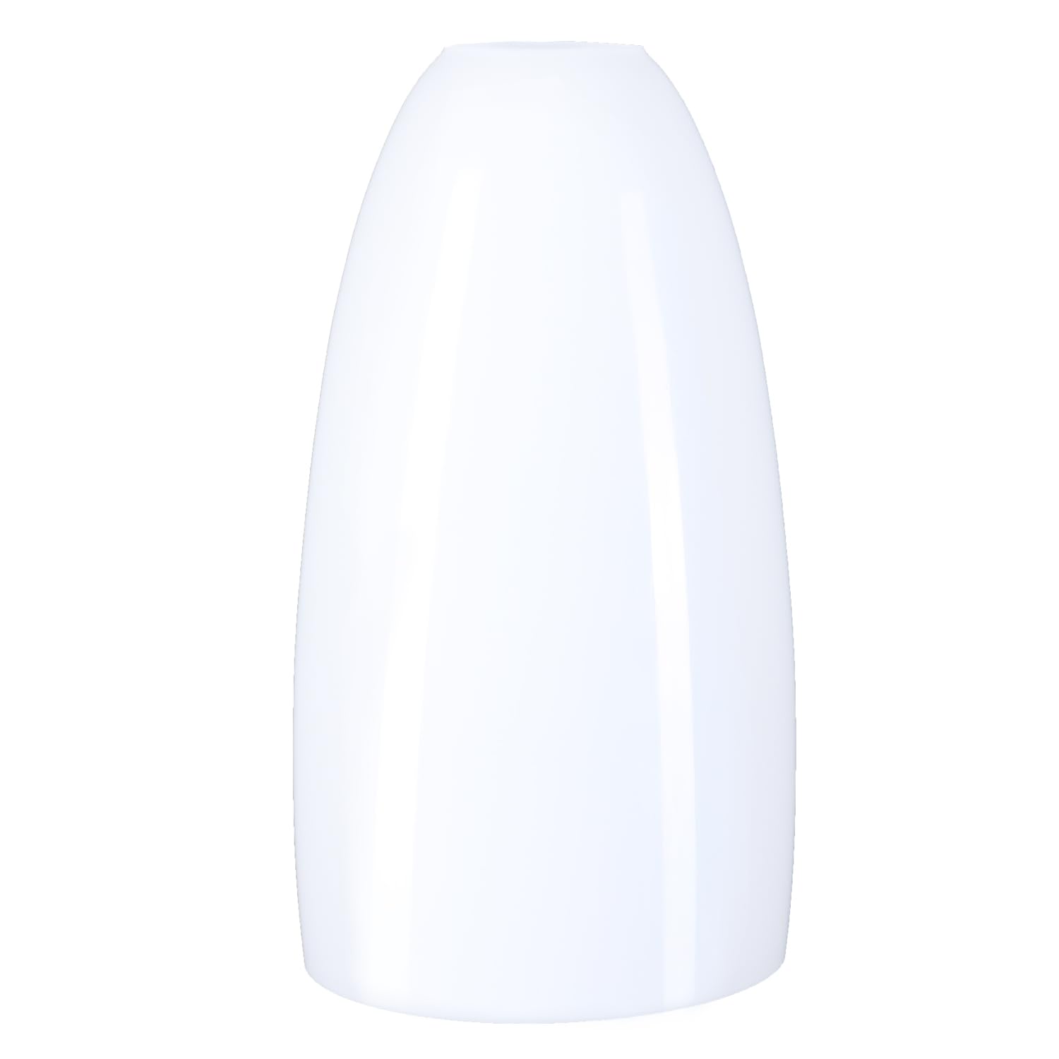Lampenglas weiß glänzend Ø 130mm Pendel Glasschirm Opalglas Ersatzglas E27 Leuchtenglas Pendelleuchtenglas
