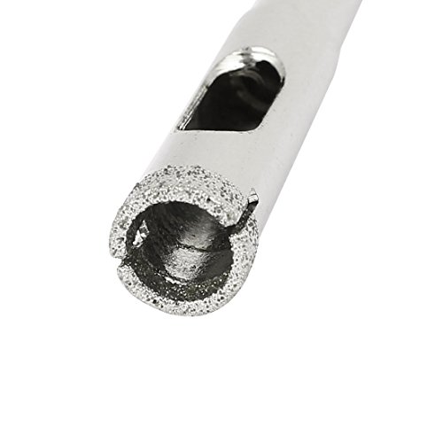 Brocas para vidrio con recubrimiento de diamante 10 mm 2 piezas miniatura 3