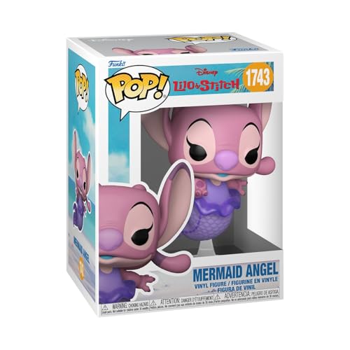 Funko POP! Disney: Lilo & Stitch - Mermaid Angel - Figura in vinile da collezione - Idea regalo - Prodotto ufficiale - Giocattoli per bambini e adulti - Modello di figura per collezionisti