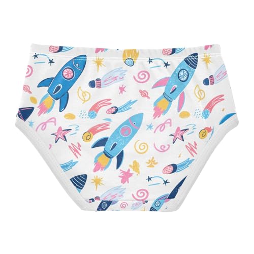 Space Rockets Toddler Girls's Underwear 2T 202c13542