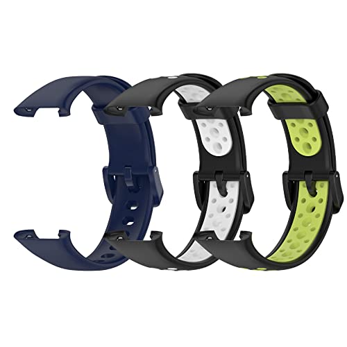 MIJOBS Silicone Strap Compatible with Xiaomi Band 7 Pro Replacement Strap Comfortable and Breathable Sport Watchband Compatible with Smartwatch Xiaomi Band 7 Pro Wristband - Image 2