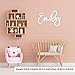 Andaz Press Custom Wooden Name Sign For Nursery In Unfinished Wood, DIY Paint Personalized Name For Nursery Wall, Large Baby Name Signs For Nursery Or Kids Room Decor, Baby Name Wall Decor Gifts