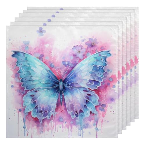 Set de 6 Servilletas de Tela Multicolor 50.5x50.5 cm miniatura 1