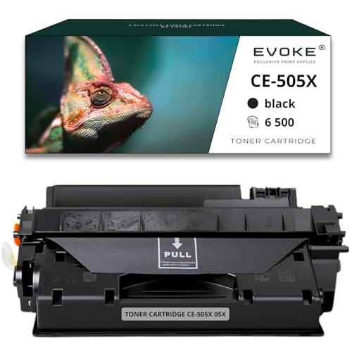 Compatible con tóner para impresora HP CE505X 05X Negro | 6500 páginas | CE 505X