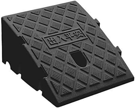 Yardwe Door Bridge Wheelchairs Slope Driveway Motorcycle Dock Loading Lightweight Wheelchair Slopes Scooter Pad Plastic for Doorways Ramp Garage Aid Threshold Home Track Car Vehicle