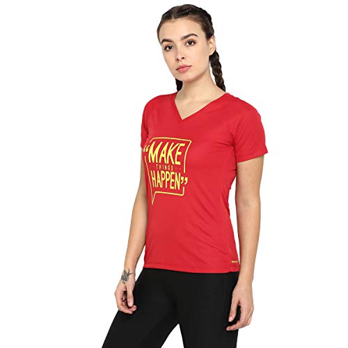 Image of OFF LIMITS Women Make It Happen T Shirt Red T Shirt-Small