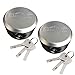 WAR-LOK Puck Lock Keyed Alike, Pack of 2