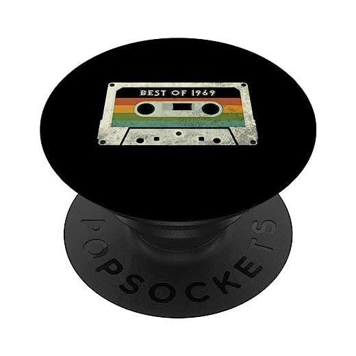 Regalo de 54 cumpleaños 54 años hombres mujeres retro vintage 1969 PopSockets PopGrip Intercambiable