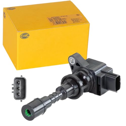 Bobine d'allumage crayon HELLA 5Da 358 057-651 vissé 3 pôles pour moteur essence