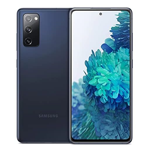 Samsung Smartphone Galaxy S20 FE con Pantalla Infinity-O FHD+ de 6,5 Pulgadas, 6 GB de RAM y 128 GB de Memoria Interna Ampliable, Batería de 4500 mAh y Carga rápida Azul (Version ES)