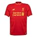 New Balance Men's Liverpool Home Soccer Jersey 2016/17 (Red) (Red, Gold, X-Large)