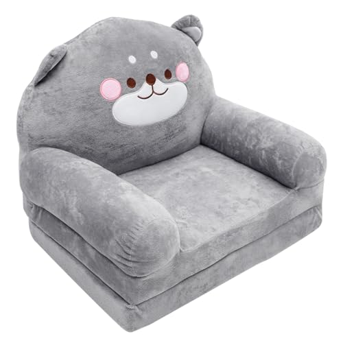 Cabilock Elephant Shape Seat Fun Plush Sofa for Creative Cartoon Design Chair for Playroom and Nursery Elephant