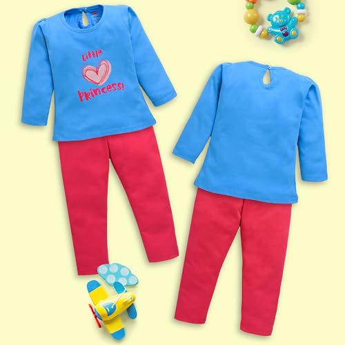 Image of LuvLap Baby-Girls F /S Girls Top & Pyjama Set