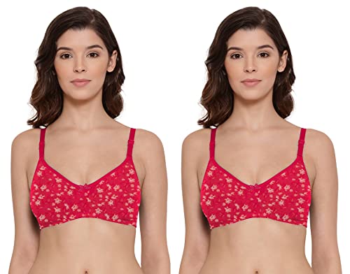 Image of Lyra Women's Cotton Non Padded Wire Free Modern Molded Bra
