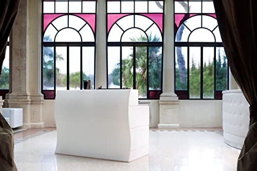 Made in Italy Kloris BANCONE, Bianco Neutro, cm 145x72,5 Altezza cm 110