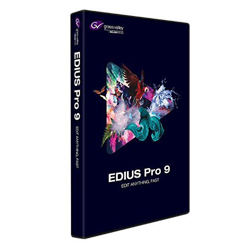 Grass Valley EDIUS Pro 9 Video Editing Software, Academic, Box