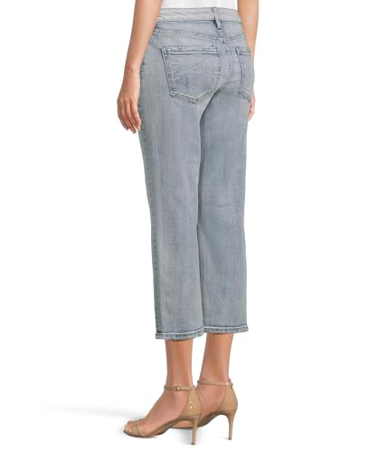 Liverpool Los Angeles Liv Mid Rise Blocked Non-Skinny Skinny Jean 26" - Jeans for Women - Cotton Fabric South Beach 8 263