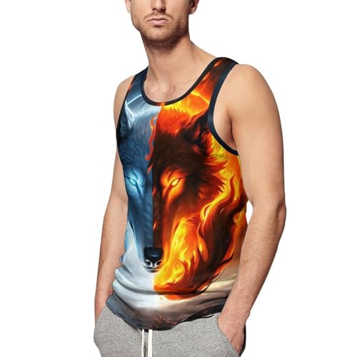 Supdreamc Essential Vest Undershirts for Men Boys Teens Adult, Casual Athletic Sweat Shirt4