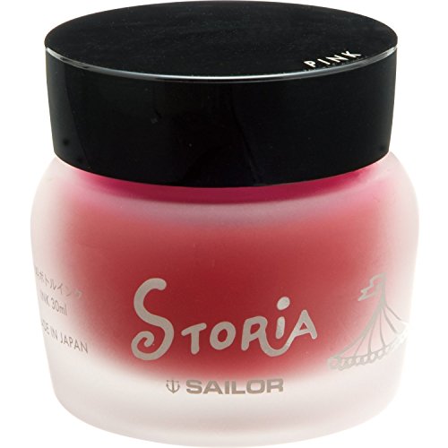 Sailor Storia Dancer Rose : Encre Pigmentée Idéale pour Personnaliser Votre Carnet