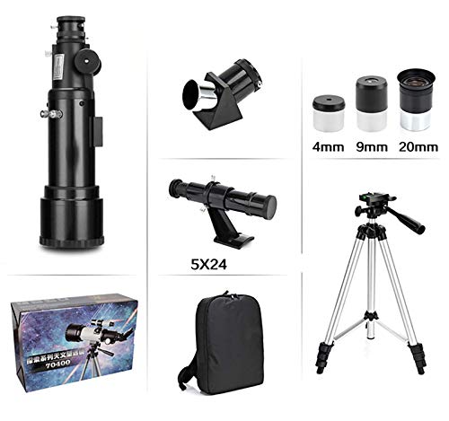 Telescopio Astronómico Refractor 70mm 100x con Trípode miniatura 7