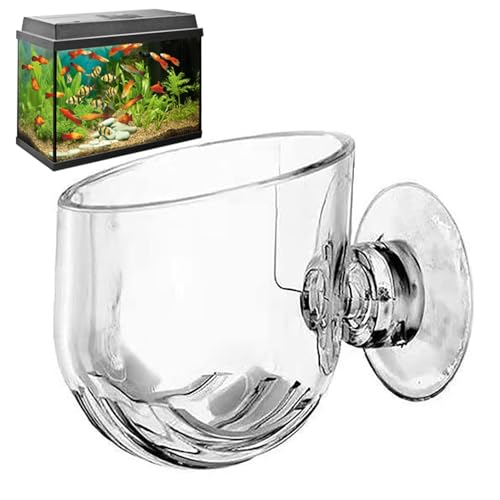 Dioeazh Aquarium-Pflanzenhalter, Klare Acryl Aquarien Pflanzenhalter Für Fischbecken Mit Saugnapf, Für Aquarium, Aquaponische Pflanzenzucht Und Aqua/Scape Zubehör Dekorationen