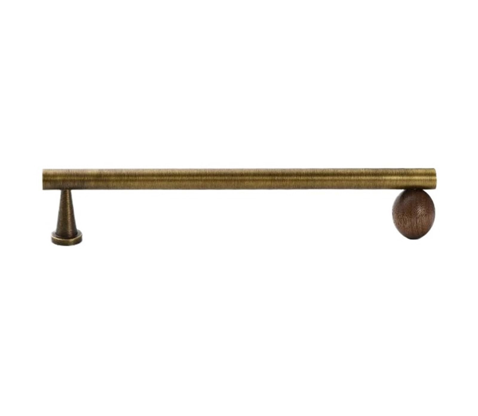 Vaqropnshrg Bronze-192Mm Furniture Handles, For Universal, Brass Walnut Wood Cabinet Hardware