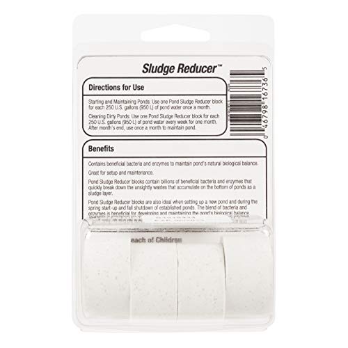 Tetrapond Sludge Reducer, Water Treatment, Keeps Pond Water Clean (16736) #TOP1