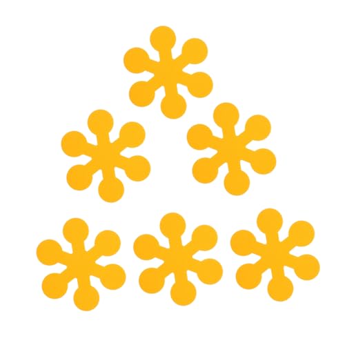 Beatifufu 6pcs Bathtub Stickers Non-Slip Snowflake Grip Decals Waterproof Peel and and Girls Bath Tub Skid Stickers