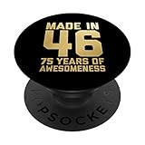 75th Birthday Mens Womens Age 75 Gift Tee 1946