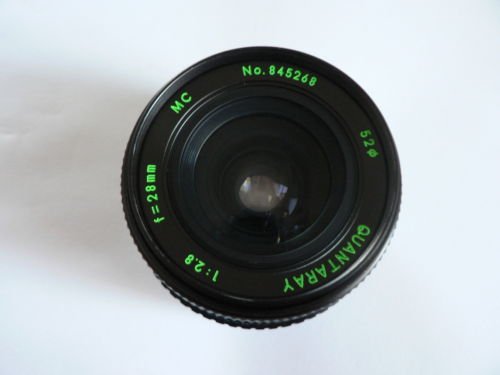 Quantaray 1:2.8 f=28mm mc
