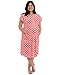 The Bravely Labor and Delivery Gown - The Perfect for Maternity/Hospital / Nursing (Pink Polka Dots, S/M/L)