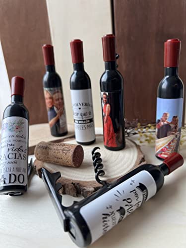 Uvimark - Pack de 50 Sacacorchos Magnéticos Personalizados - Saca corchos para Botellas Vino - Regalos prácticos para Detalles Bodas y Eventos, Bodegas - Artículos publicitarios - Regalos de Empresa Uvimark - Pack de 50 Sacacorchos Magnéticos Personalizados - Saca corchos para Botellas Vino - Regalos prácticos para Detalles Bodas y Eventos, Bodegas - Artículos publicitarios - Regalos de Empresa