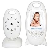  SODIAL VB601-1 2.4G Wireless Baby Video Monitor, mit Nachtsicht, Zwei-Wege Anruf LCD-Display, Temperaturueberwachung, fuer Baby, Haustier, alte Menschen