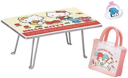 Amazon サンリオキャラクターズ あのころハローキティと 2 折りたたみテーブルがお気に入り 単品 通販