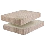 DELUXE13 Colchon Ortopedico Eliocel - Alta Firmeza - 2 Caras Lana de Merino - Colchon Espuma HR Alta Densidad (90x180x26)