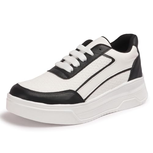 Image of Lightweight Walking Shoes Casual Lace-Up Sneaker for Women /Girls