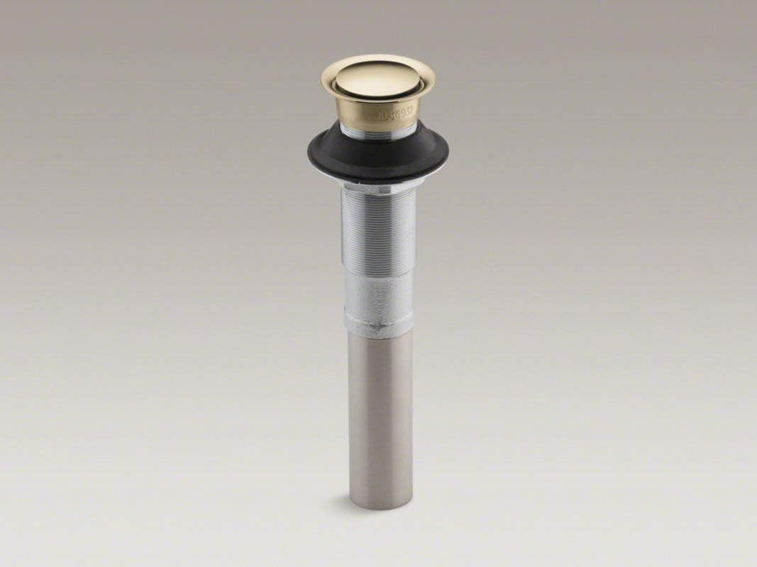 Uр Tо 40% оƒƒ Kohler K-7124-AF Pop-Up Clicker Drain Without Overflow, Vibrant French Gold