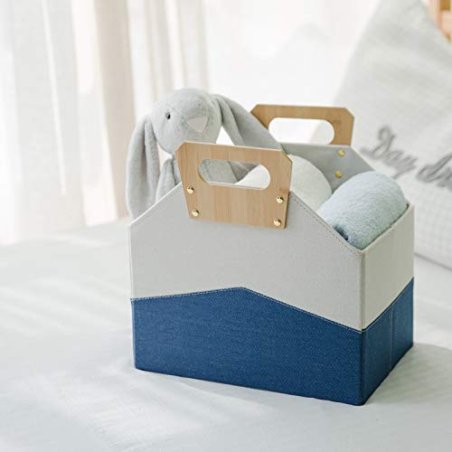 Neateam Porte-revues pliable avec poignée, porte-revues, porte-journaux, porte-documents, organiseur pour la maison ou le bureau – vue 8