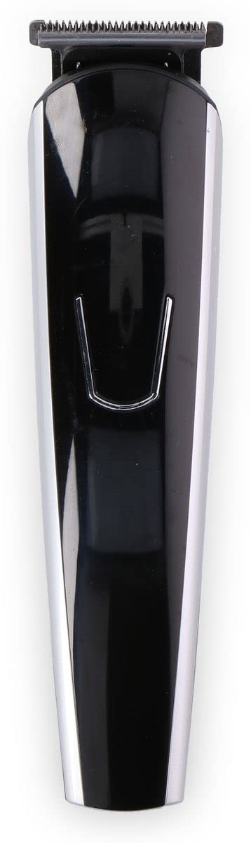 Dunlop Rasoio Taglia Capelli Trimmer Elettrico Regola Barba 5 in 1 Ricarica USB 4 pettini, Nero