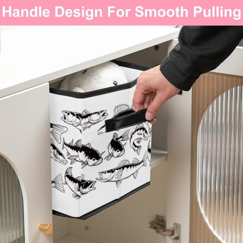 Bacs de rangement pliables grand format pour placard encombré et vêtements - 7