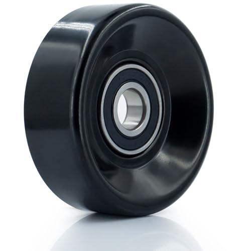 Air Conditioning Drive Belt Idler Pulley, 89006, 15-20676, 19190145 Pulley Compatible with Select Ford, Chevrolet, GMC, Ram, etc. Idler Pulley Replacement by KeeRoarin